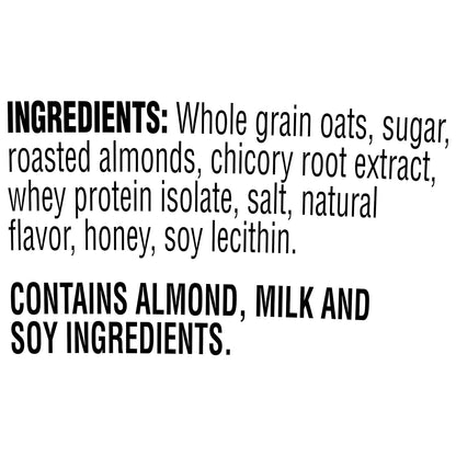 Quaker Instant Oatmeal Express Cups, Honey & Almonds, 1.76 Ounce (Pack of 12)