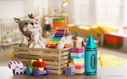 Crayola Kids Crayon Speakers Bluetooth, Portable Bluetooth Speakers | 20W Peak Power HD Sound, Mini Bluetooth Speaker Wireless with TWS Pairing BT 5.3, FM Radio Home/Party/Outdoor/Travel