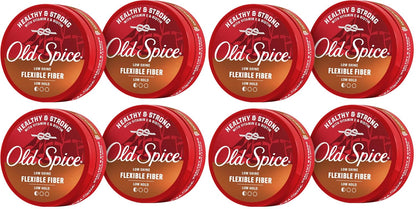 Old Spice Fiji Pomade for Men, Loose Hold, Low Shine, Men's Hair Styling, 2.22 Oz Each, Twin Pack (Pack of 4)