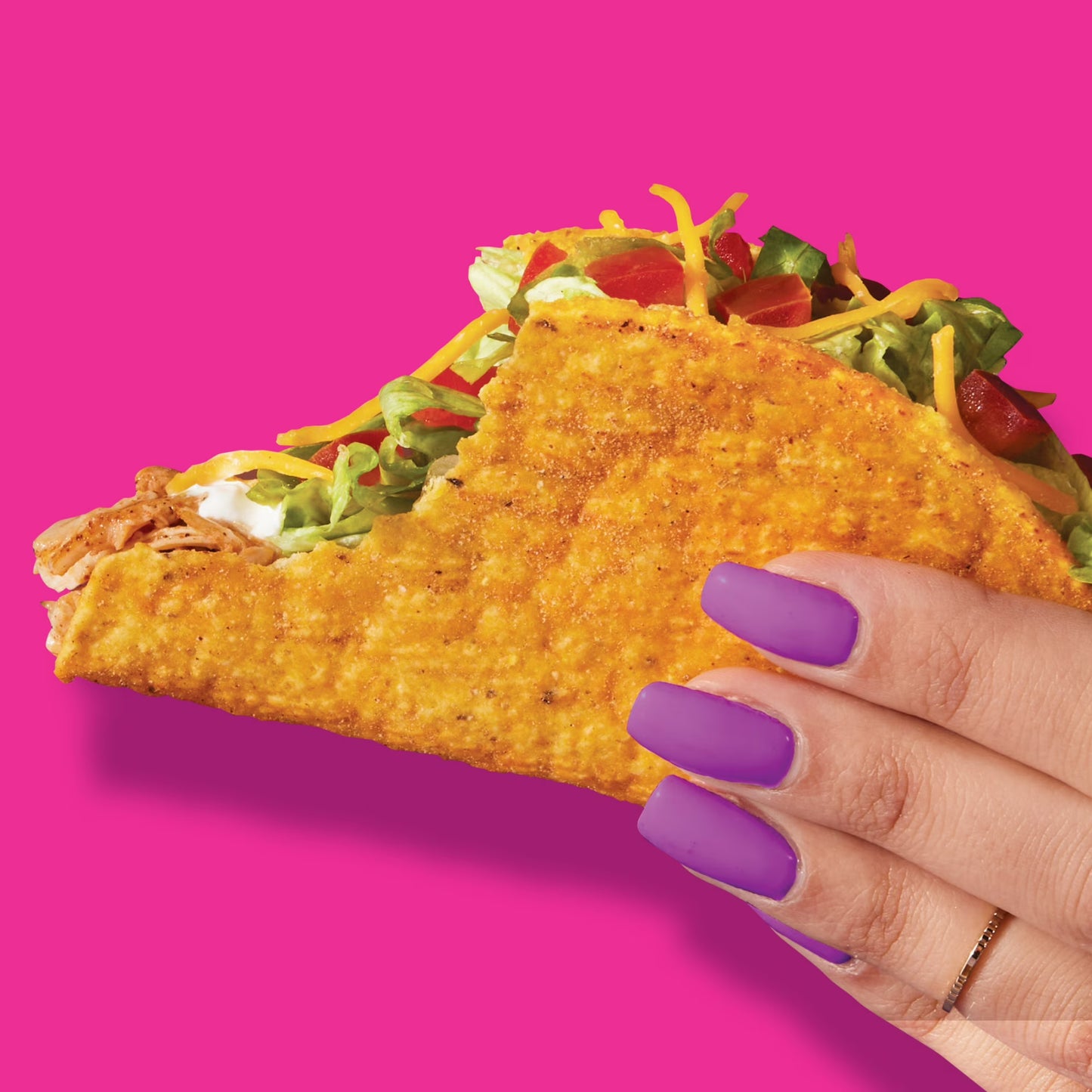 (2 pack) Taco Bell Mild Seasoned Flavor Crunchy Taco Shells, 12 ct, 4.8 oz Box