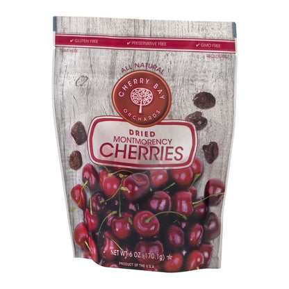 (2 pack) Cherry Bay Orchards Dried Montmorency Cherries, 6 Oz.