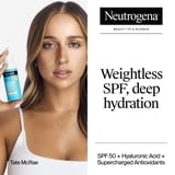 Neutrogena Hydro Boost Hyaluronic Acid SPF 50 Face Moisturizer Lotion, Skin Care, 1.7 oz