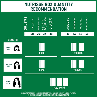 Garnier Nutrisse Nourishing Hair Color Creme, 11 Blackest Black, 1 Kit