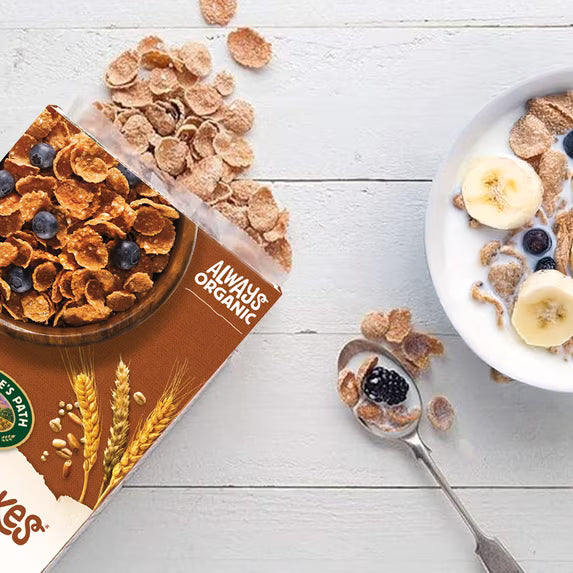 Nature's Path Organic Breakfast Cereal, Heritage Flakes 13.25oz Box