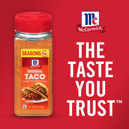 McCormick Original Taco Seasoning Mix, 8.5 oz Bottle