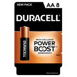(48 pack) Duracell Coppertop AA Alkaline Batteries 8/PK