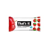 That's it. Gluten-Free Soft & Chewy Apple + Strawberry Ready-to-Eat Fruit Bars, 0.7oz, 8 Count Shelf Stable Box
