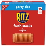 (3 pack) RITZ Fresh Stacks Original Crackers, Party Size, Travel Snacks, 23.7 oz (16 Multi Snack Packs)