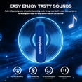 Amos Music Lollipops Natural Blackberry, Wireless Audio Lollipops, No Sugar Candy Fat-Free