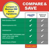 Equate Formaldehyde-Free Diphenhydramine HCl 25mg Allergy Capsules, 100 Count