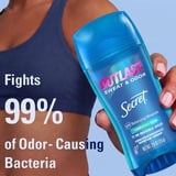Secret Outlast Antiperspirant Deodorant for Women, Invisible Solid, Completely Clean, 2.6 oz, Twin Pack