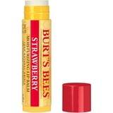 (3 pack) Burt's Bees Strawberry Moisturizing Lip Balm, 0.15 oz.