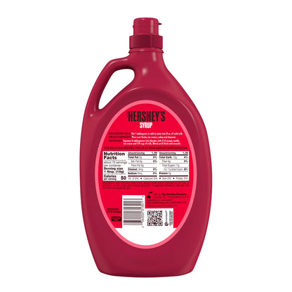 Hershey's Strawberry Flavored Syrup, Bottle 48 oz