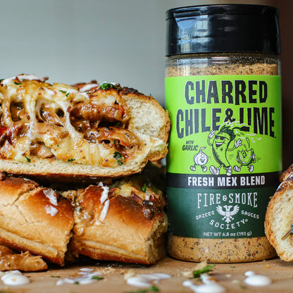 Fire & Smoke Society Charred Chile & Lime All-Purpose Spice Blend, 6.8 oz