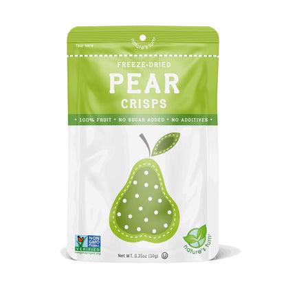 Nature’s Turn Freeze-Dried Fruit Crisps Variety Pack, No Added Sugar, Healthy Natural Fruit Crisp Snack for School Lunches, Lunchbox Snack Variety Bags of 30 (0.35 oz Each)