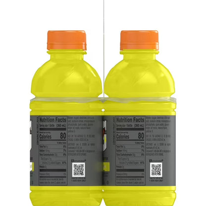 Gatorade Thirst Quencher Lemon Lime Sports Drinks, 12 fl oz, 12 Count Bottles