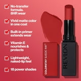 Revlon ColorStay Suede Ink Lightweight Matte Lipstick with Vitamin E, 014 Spit Fire, 0.09 oz