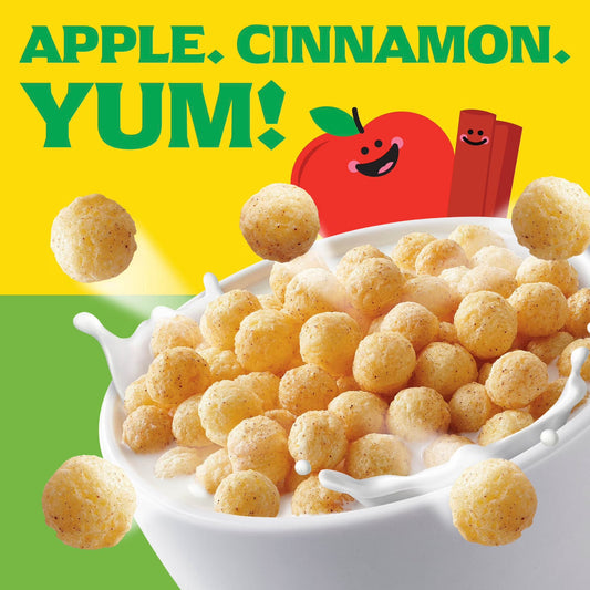 Mott's Apple Cinnamon Cereal, Made with Apple Puree, Whole Grain, Family Size, 20.8 oz