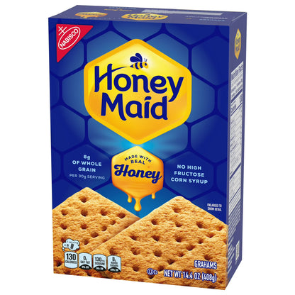 HONEY MAID Graham Crackers, Lunch Snacks, 14.4 oz
