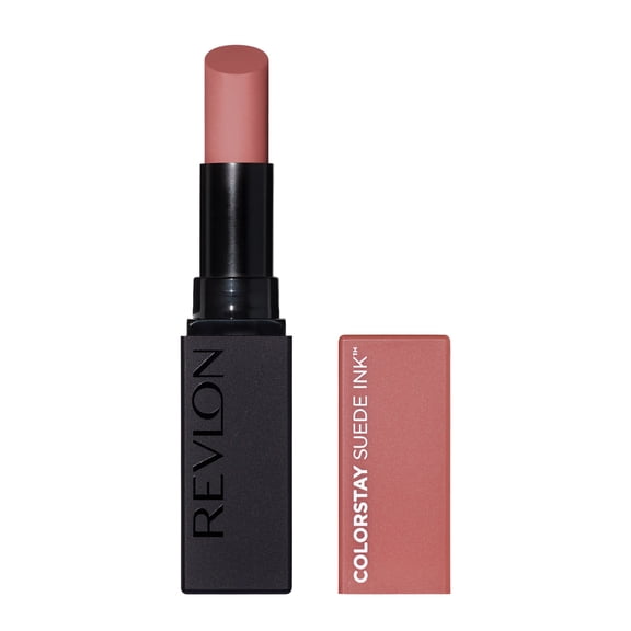 Revlon ColorStay Suede Ink Lightweight Matte Lipstick with Vitamin E, 001 Gut Instict, 0.09 oz