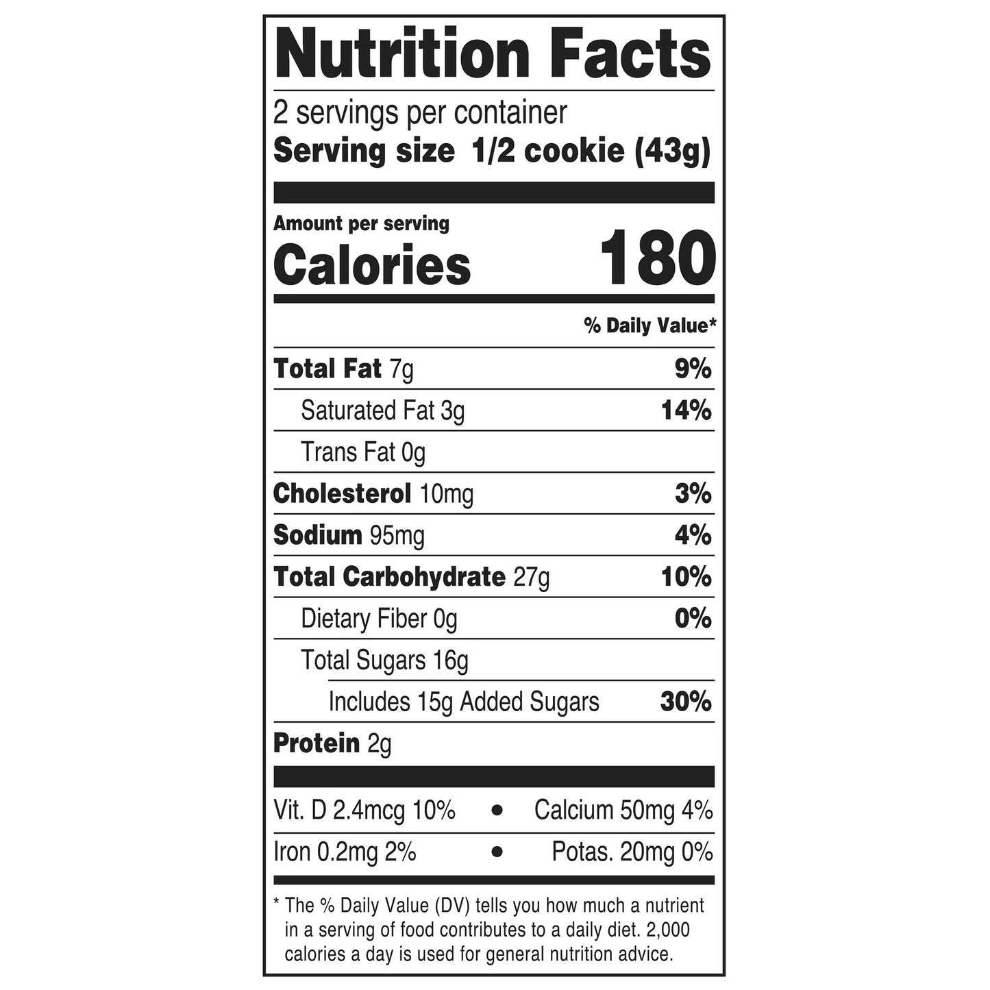 Freshness Guaranteed Chocolate Candy Cookie, 3 oz