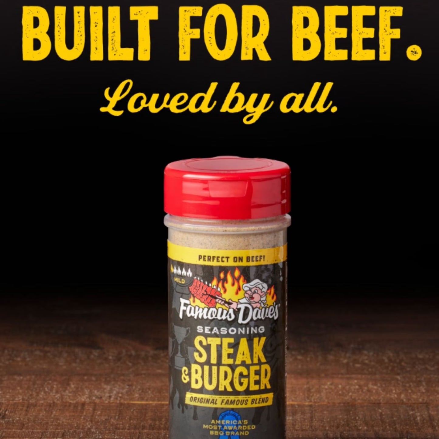 Famous Dave's Steak & Burger Seasoning 8.25 oz