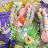 Easter Cut Rock Candy, Bulk Egg Hunt Fillers, 1 Lb Box