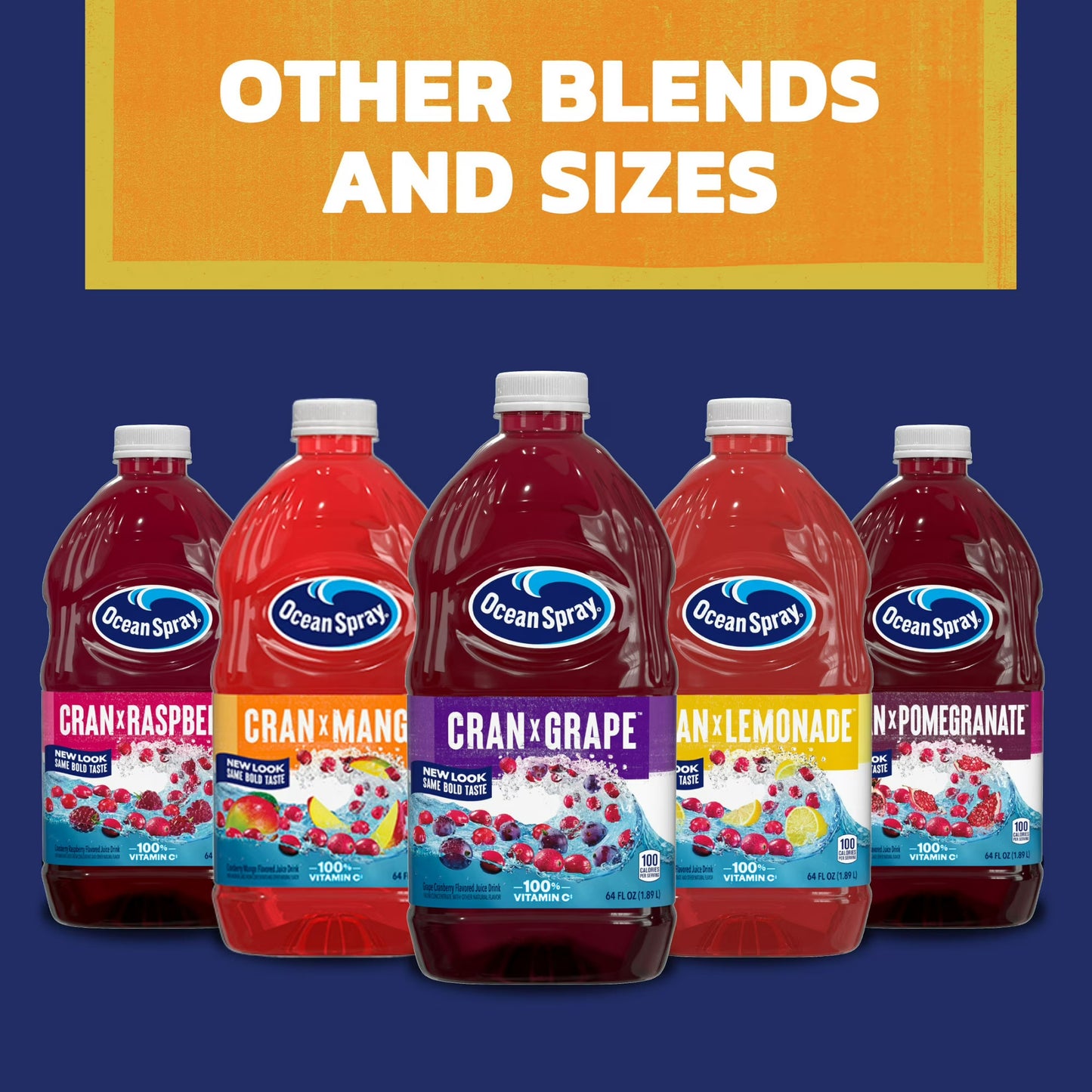 Ocean Spray Cran-Pineapple Cranberry Pineapple Juice Drink, 64 fl oz Bottle