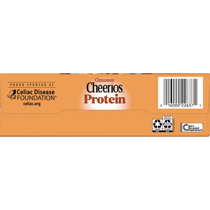 Cheerios Protein Cereal, Cinnamon, 8g Protein, Family Size, 15 oz