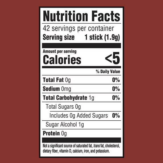 Trident Sugar Free Gum, Cinnamon, 3 packs of 14 Pieces (42 Total Pieces)
