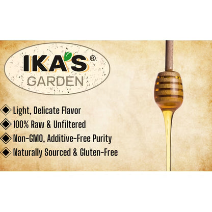 Ika's Garden Raw Acacia Honey