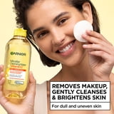 Garnier SkinActive Micellar Cleansing Water All in 1 Vitamin C Makeup Remover, Face Cleanser, 13.5 fl oz