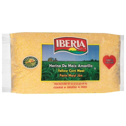 Iberia Coarse Yellow Corn Meal, 64 oz