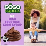 GoGo squeeZ Puddingz On-the-Go Chocolate Pudding Snack Pouches, 3 oz (10 Pack)