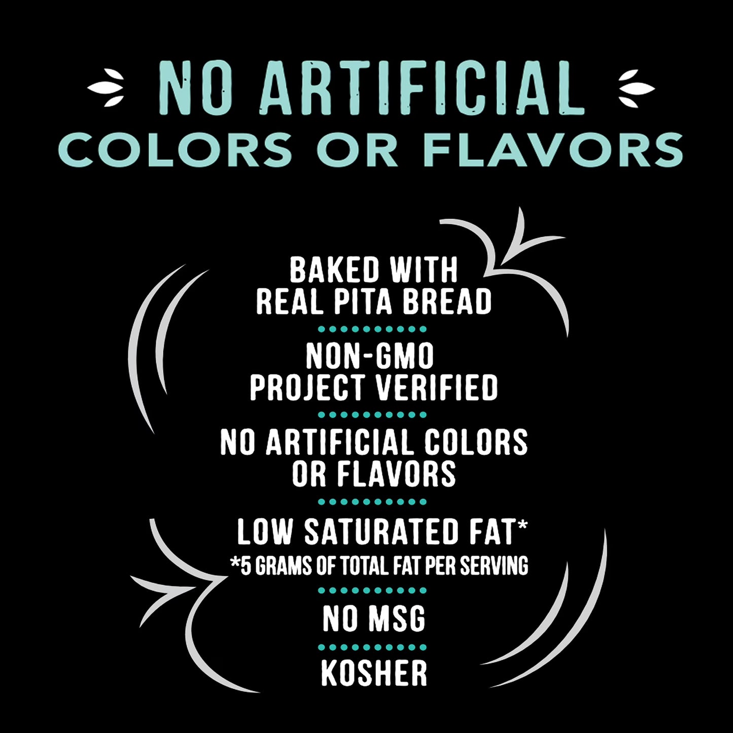 Stacy’s No Artificial Colors or Flavors Sea Salt Pita Chips Bag, 16 oz