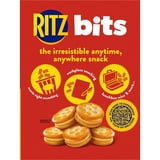 (4 pack) RITZ Bits Cheese Sandwich Crackers, Snacks for Kids and Adults, Lunch Snacks, 8.8 oz