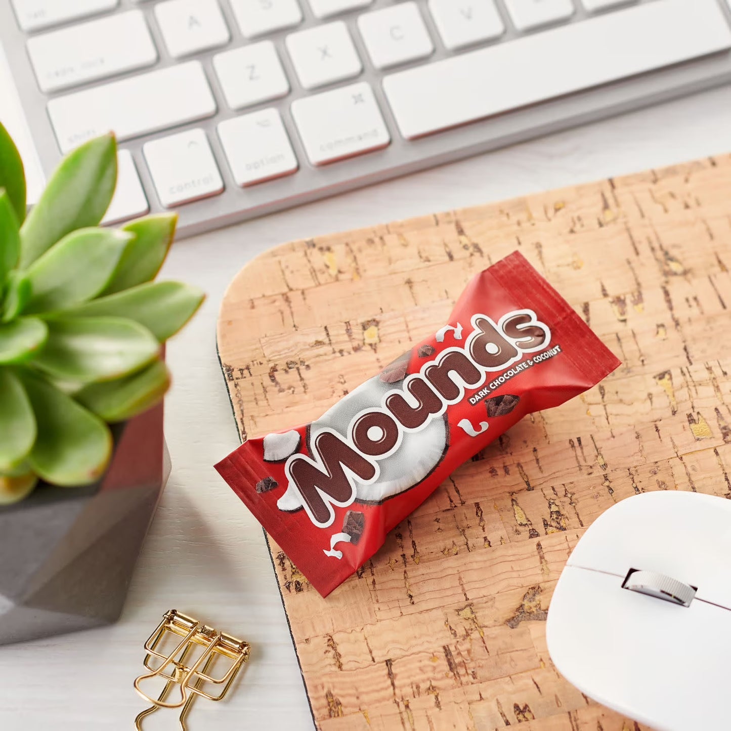 MOUNDS Coconut and Dark Chocolatey Snack Size, Candy Bars, 0.6 oz (10 Count)