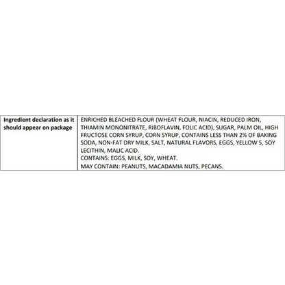 Homestyle Soft Baked Lemon Cookie 6 Count, Ready to Eat, Kosher Dairy, Contains: Eggs, Milk, Soy, Wheat
