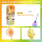 Amos Audio Lollipop TastySounds Orange Fat-Free, Olypics Music Lollipops 0.42 oz
