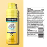 Neutrogena Beach Defense Sunscreen Spray Broad Spectrum SPF 70, 6.5 oz