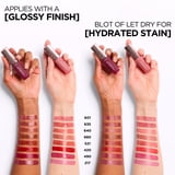 L'Oreal Paris Paradise Hyaluron Tint Lip Stain Serum, 635 Worth It Medium, 0.16 fl oz