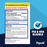 Pepcid Complete Acid Reducer + Antacid Chews, Berry, 25 Count
