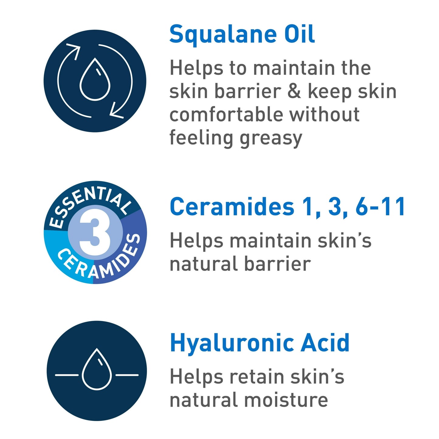(2 pack) CeraVe Facial Cleanser Foaming Oil for Dry to Very Dry Skin with Hyaluronic Acid Ceramides 16 fl oz