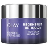 Olay Skin Care Regenerist Retinol 24 + Peptide Facial Moisturizer, Fragrance-Free, Trial Size 0.5 oz