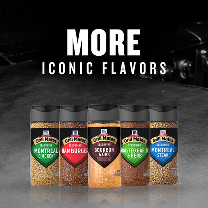 Grill Mates Bourbon & Oak Seasoning, 3.37 oz Bottle