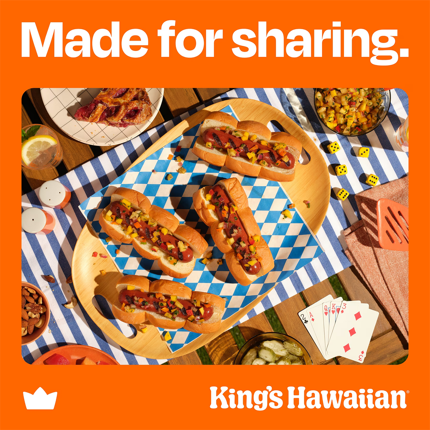 King's Hawaiian Sweet Hot Dog Buns