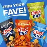 Chex Mix Traditional Original Recipe Snack Mix, Salty Snacks Tub, 20 oz