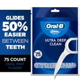 Oral‑B Floss, Glide Ultra Deep Clean Floss Picks 75 Count