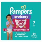 Pampers Cruisers 360 Baby Diapers Size 7, 44 Count (Select for More Options)
