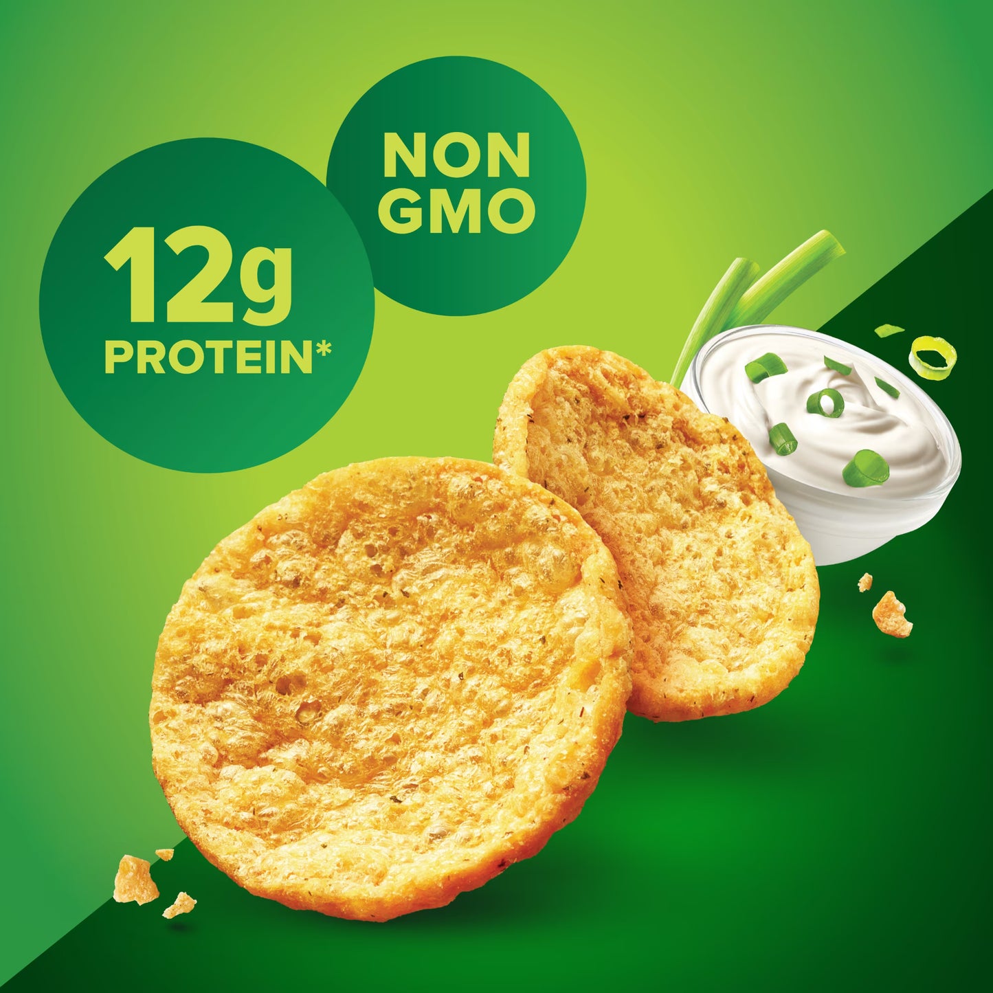 Pure Protein, Popped Crisps, Sour Cream and Onion Chips, 12g Protein, 1.27 oz